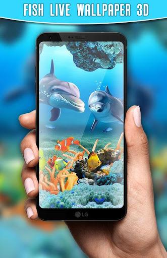 Koi Fish Live Wallpaper ۳D - عکس برنامه موبایلی اندروید