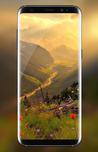 Green Nature Live Wallpaper HD - عکس برنامه موبایلی اندروید