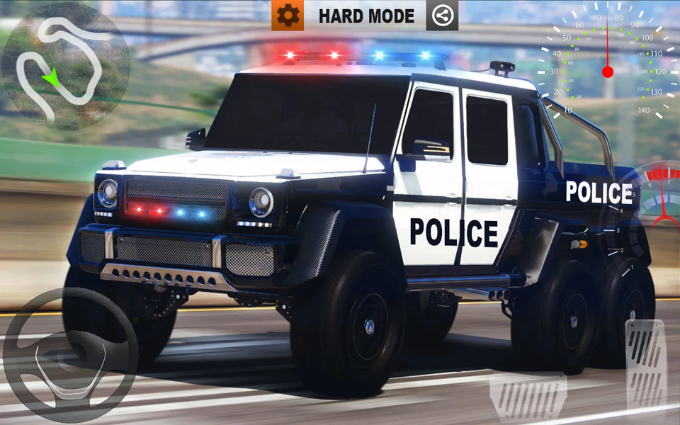 US Police Cop Chase Games 3D - Gameplay image of android game