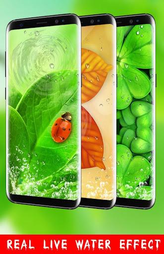 Green Leaf Live Wallpaper HD - عکس برنامه موبایلی اندروید