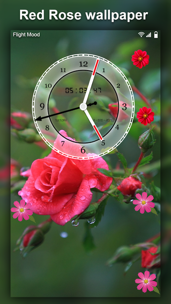 Red Rose Love Live Wallpaper - عکس برنامه موبایلی اندروید