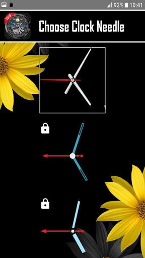 Analog Clock Live Wallpaper 3D - Image screenshot of android app