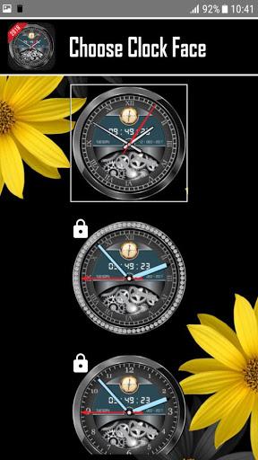 Analog Clock Live Wallpaper 3D - Image screenshot of android app