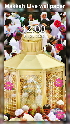 Makkah Clock Live Wallpaper HD - عکس برنامه موبایلی اندروید