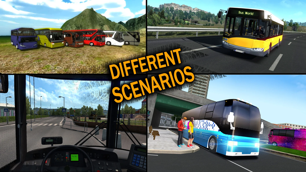 Offroad Coach Tourist Bus Game - عکس بازی موبایلی اندروید