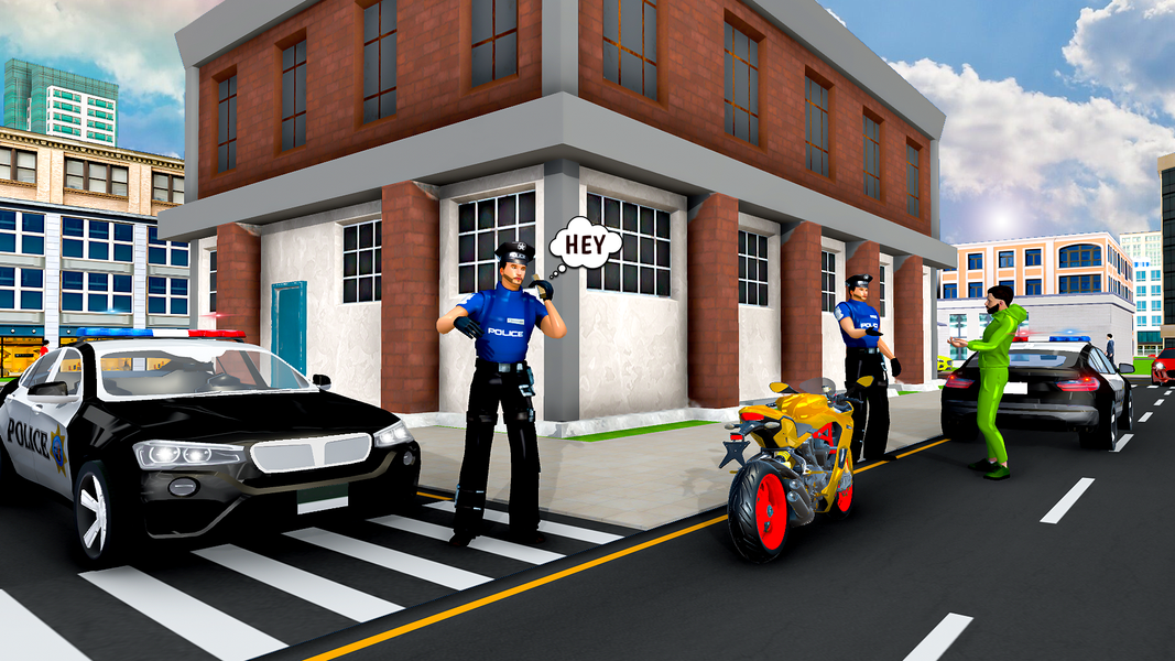 Police Car Games Cop Simulator - Gameplay image of android game
