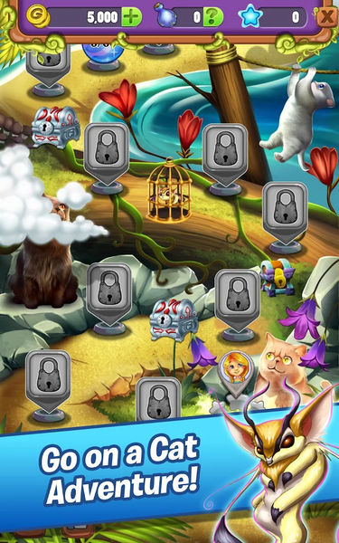 Hidden Mahjong - Cats Tropical - عکس بازی موبایلی اندروید