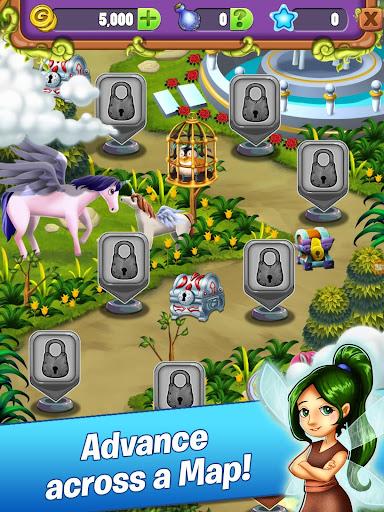 Hidden Mahjong Unicorn Garden - Gameplay image of android game