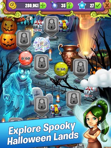 Mahjong - Monster Mania - Gameplay image of android game