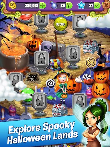 Mahjong - Monster Mania - Gameplay image of android game