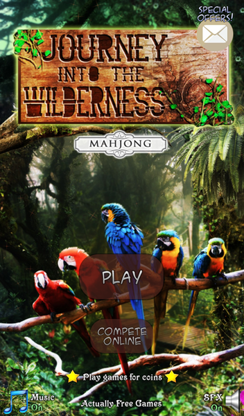Mahjong: Into the Wilderness - Gameplay image of android game