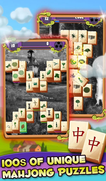 Lucky Mahjong: Rainbow Gold - Gameplay image of android game