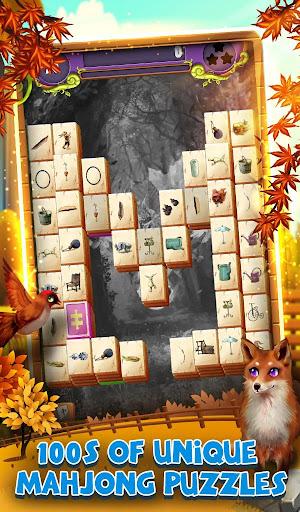 Mahjong: Autumn Leaves - Gameplay image of android game