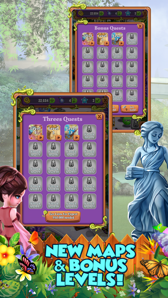 Mahjong: Butterfly World - عکس بازی موبایلی اندروید