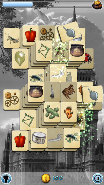 Hidden Mahjong: World Wonders - Gameplay image of android game