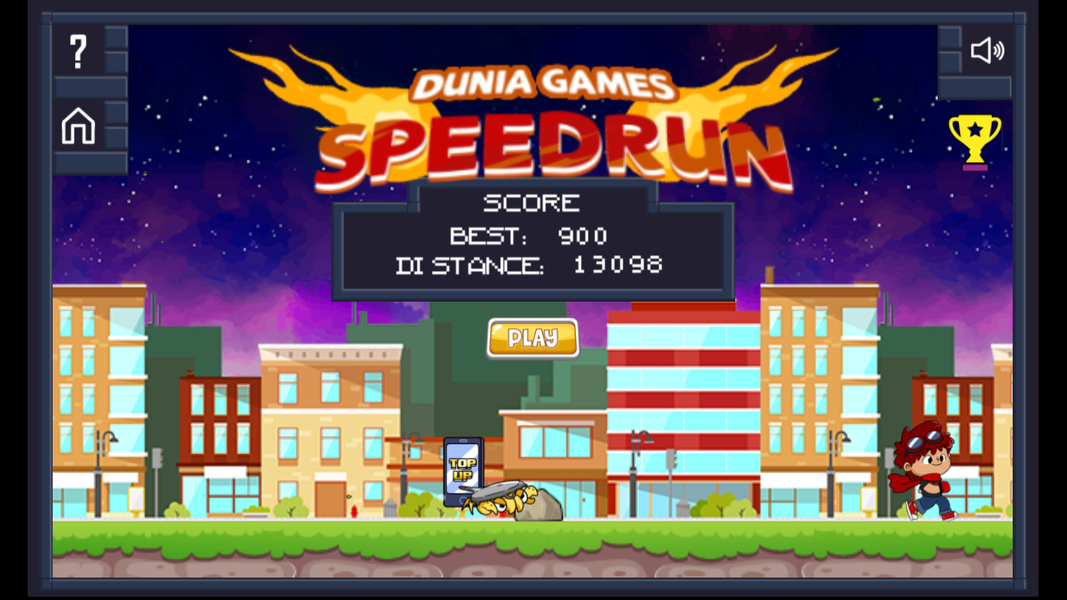 Dunia Games Speedrun - عکس برنامه موبایلی اندروید