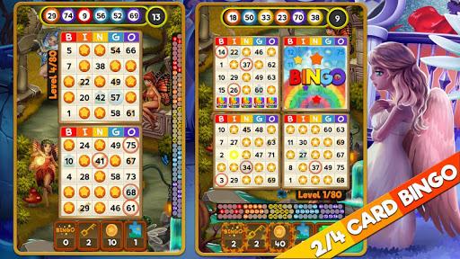 Bingo Quest - Elven Woods Fairy Tale - Gameplay image of android game