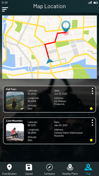 Smart GPS Coordinates Locator - عکس برنامه موبایلی اندروید