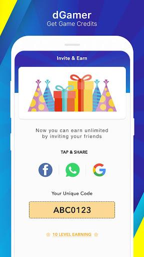 dGamer - Get Game Credits - عکس برنامه موبایلی اندروید