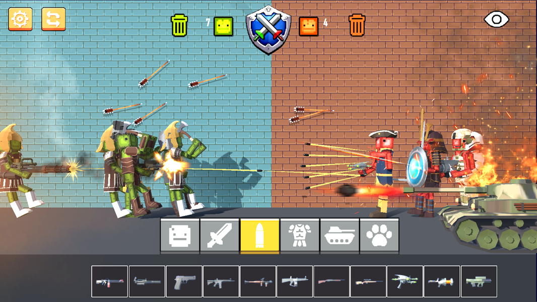 Battle Playground 3D - عکس بازی موبایلی اندروید