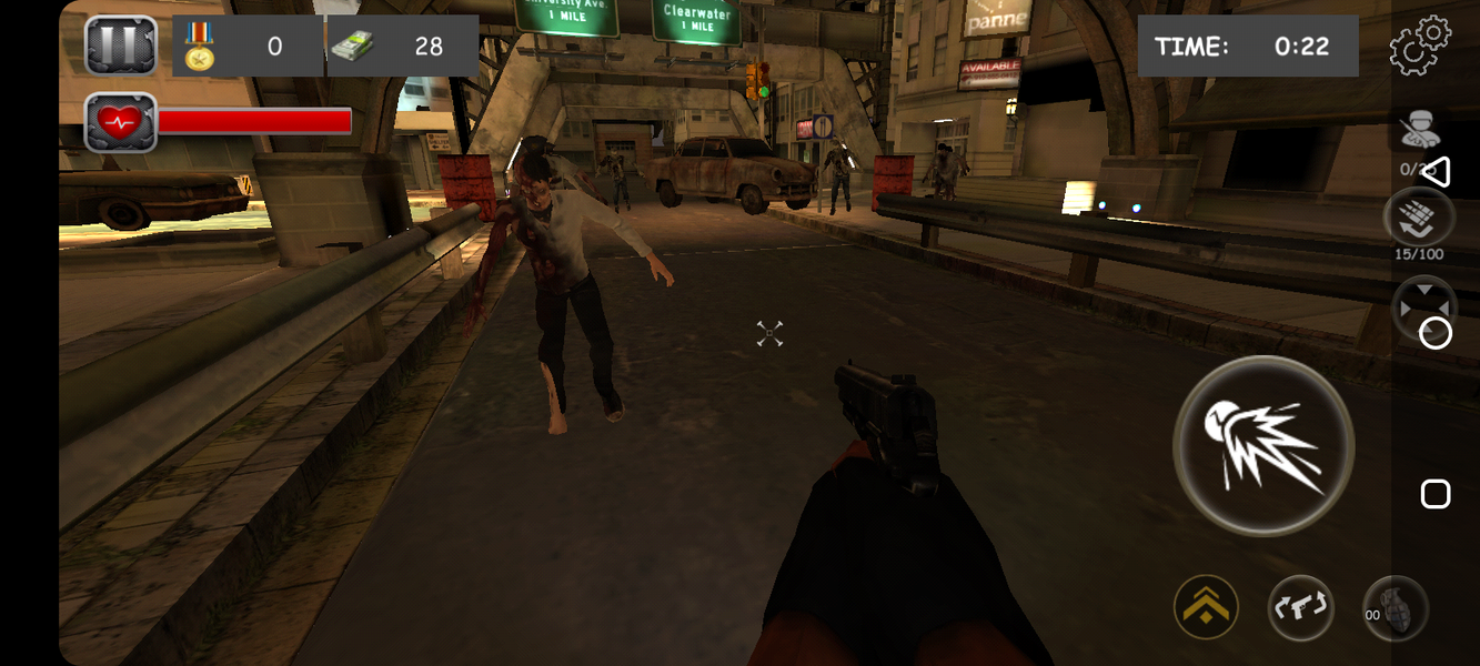 Zombie Games With Shooting - Image screenshot of android app