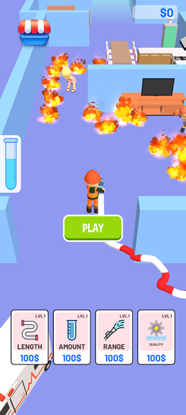 Fireman Spray - Help People - عکس بازی موبایلی اندروید