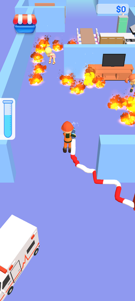 Fireman Spray - Help People - عکس بازی موبایلی اندروید