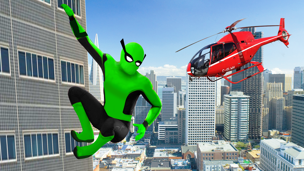 Flying Hero: Super War Game ۳D - عکس بازی موبایلی اندروید