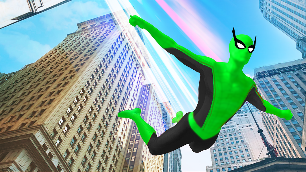 Flying Hero: Super War Game ۳D - عکس بازی موبایلی اندروید