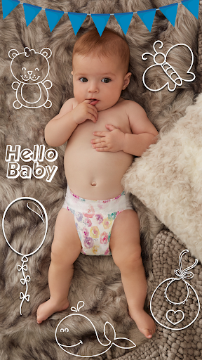 Babylife: Baby Milestones Pic Editor - عکس برنامه موبایلی اندروید