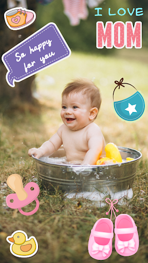 Babylife: Baby Milestones Pic Editor - Image screenshot of android app