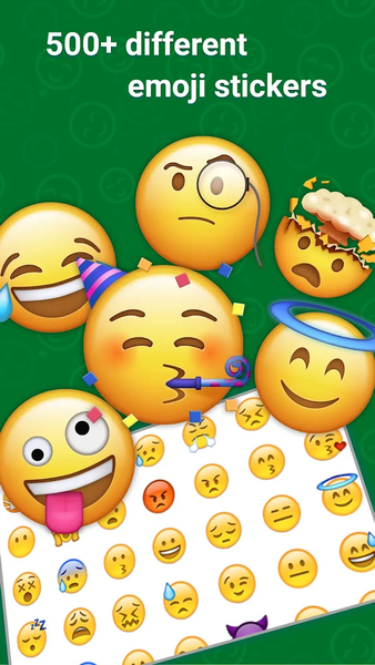 iOS Emoji Stickers - عکس برنامه موبایلی اندروید