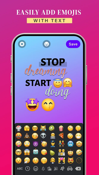 iOS Emojis For Story - عکس برنامه موبایلی اندروید