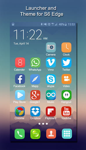Theme for Samsung Galaxy S۶ Edge Plus - عکس برنامه موبایلی اندروید