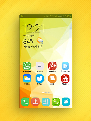 Theme for Samsung Galaxy S۶ Edge Plus - عکس برنامه موبایلی اندروید