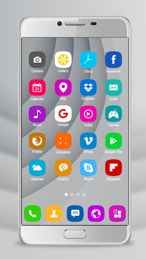 Launcher and Theme for Samsung Galaxy J7 - Image screenshot of android app