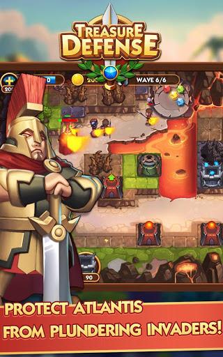 Treasure Defense - Gameplay image of android game