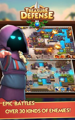 Treasure Defense - Gameplay image of android game