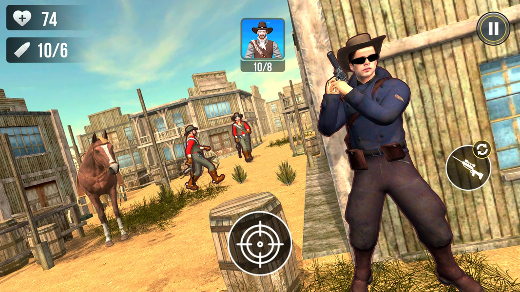 Cowboy Hunt Shooter - عکس بازی موبایلی اندروید