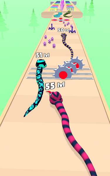 Snake Run, Merge & Evolve - عکس بازی موبایلی اندروید