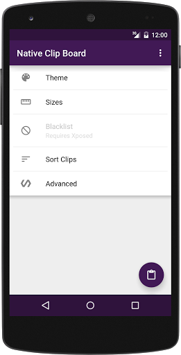 Native Clipboard - Image screenshot of android app