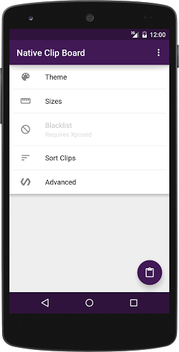 Native Clipboard - عکس برنامه موبایلی اندروید