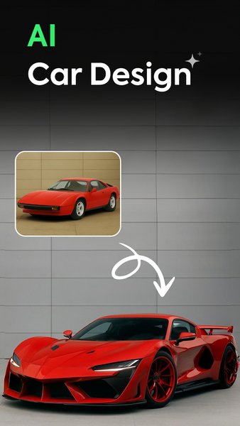 AI Car Designer: Car Modify AI - عکس برنامه موبایلی اندروید