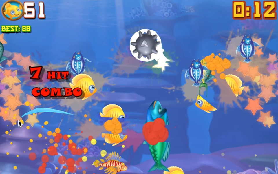 Fish Cutting - Gameplay image of android game