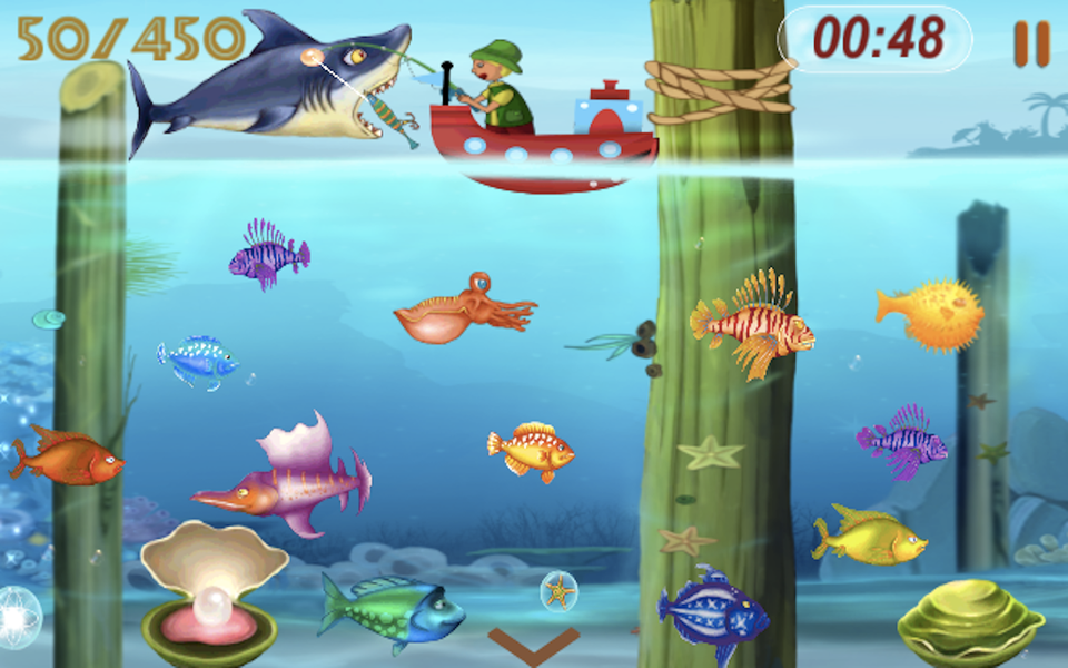 Fishing Games 2018 - Gameplay image of android game