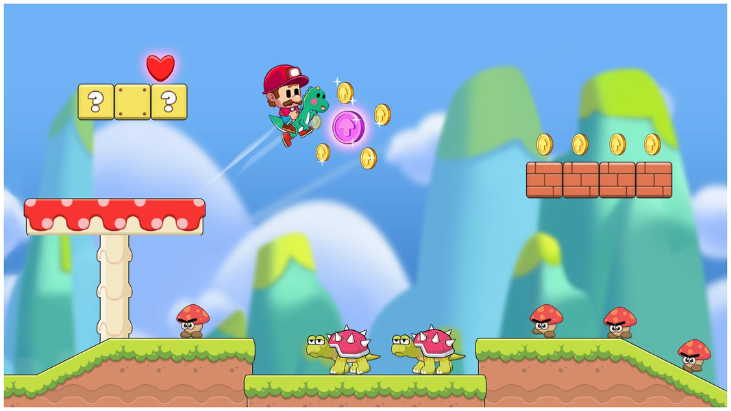 Super Kikiboy:Run Game - Gameplay image of android game