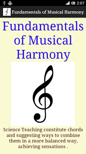 Musical Harmony Fundamentals - عکس برنامه موبایلی اندروید