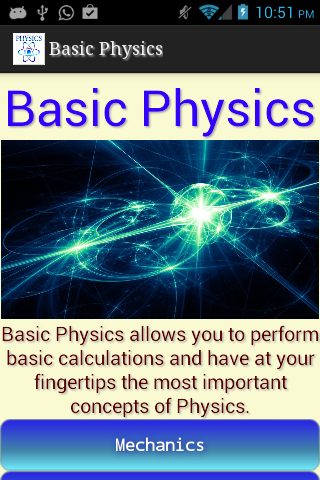 Basic Physics - عکس برنامه موبایلی اندروید