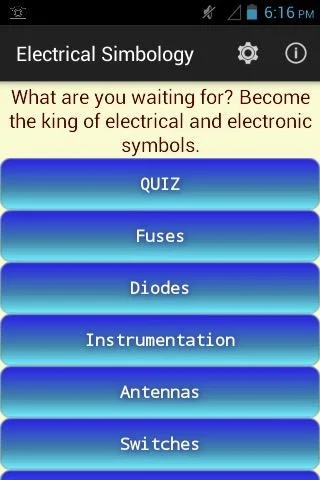 Electrical Simbology - عکس برنامه موبایلی اندروید