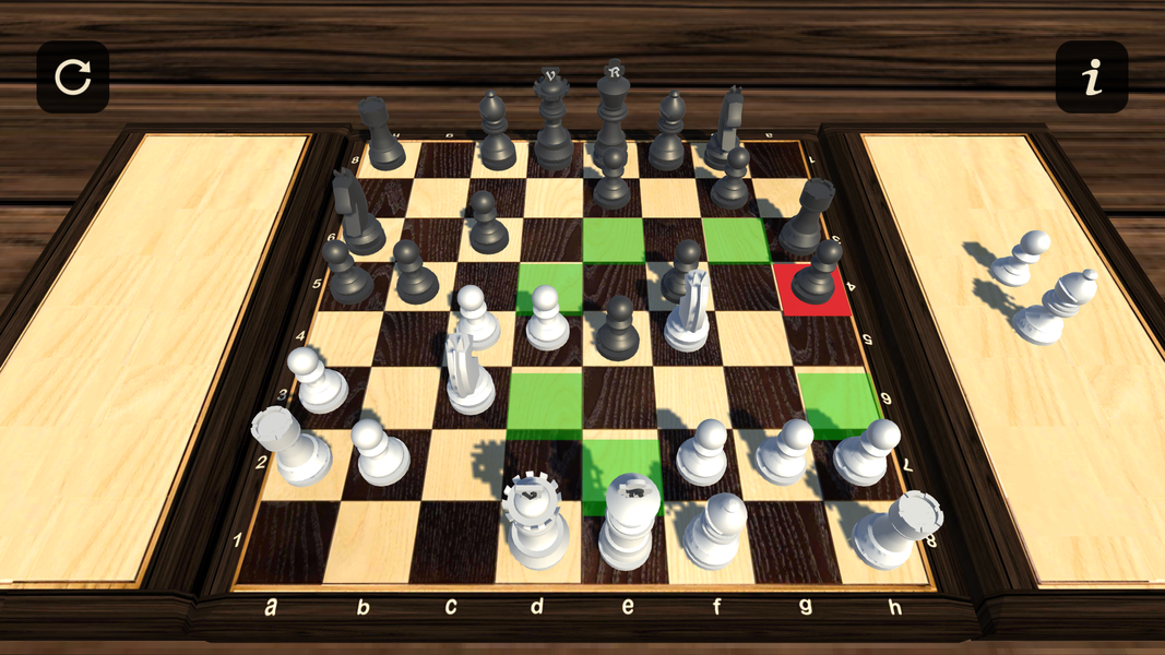 Chess - Two player - Gameplay image of android game